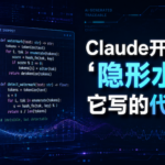Claude开始给文字加“隐形水印”，它写的代码也有吗？